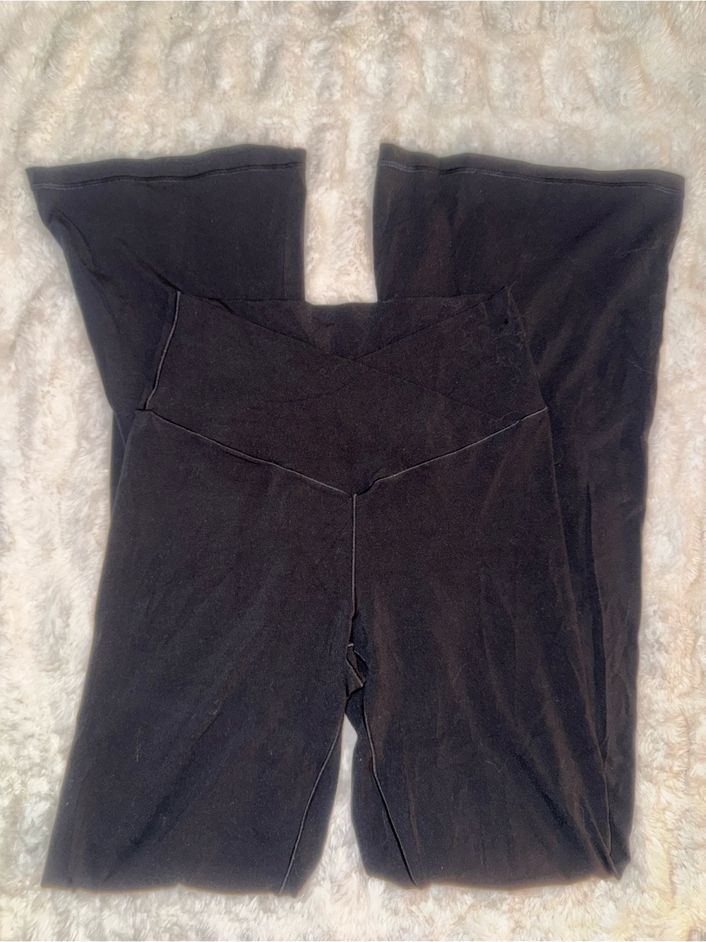 Aerie Crossover Flare High waisted Leggings
